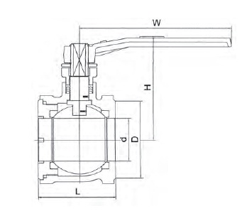 Краны Шаровые Компактные DN 10—200 PN 1,6—2,5 MPa 11(с,лс,нж) 9пК
