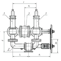 Блоки предохранительных клапанов с устройствами переключающими DN 25-200 PN 16-160 кгс/см