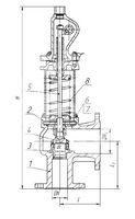 Клапаны предохранительные пружинные DN 25-200 PN 16-160 кгс/см