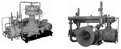 Компрессоры газовые дожимающие