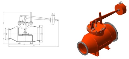 Клапаны предохранительные DN 400/600 серии 788