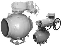 С ручным управлением DN 50 - 1200 мм, РN 1.6 - 16.0 МПа