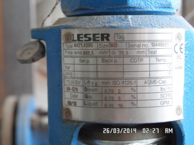Подскажите по клапанам Leser / SAM_0577.JPG
201.95 КБ, Просмотров: 10937