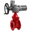 Задвижка ГРАНАР® KR15 с AUMA SA07.6, 380 В (красная)