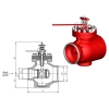 Клапан регулирующий под приварку ручной 6с-13-5 DN 250 PN 100 - 3 шт.