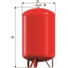 Расширительный бак ГРАНЛЕВЕЛ тип НМ объем 100–1000 л