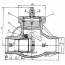 T-123бс Клапан обратный