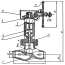 Т-114б - клапан запорный (вентиль) с коническим приводом