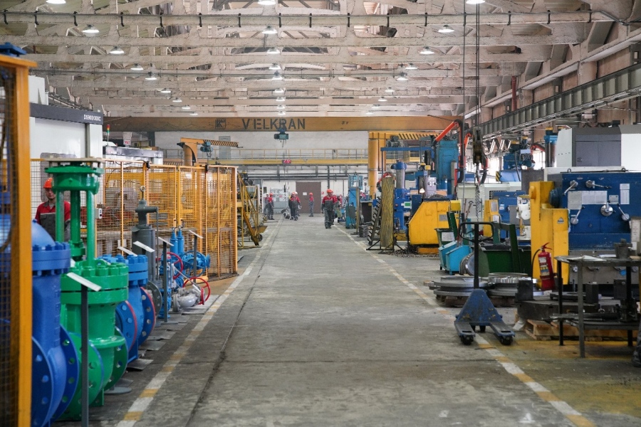 На «Благовещенском арматурном заводе» продолжается производство трубопроводной арматуры