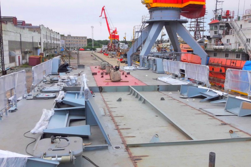 На Ливадийском ремонтно-судостроительном заводе завершены работы по повышению производительности труда