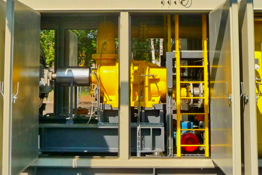 «ЭНЕРГАЗ» установил на испытательном полигоне «Протон-ПМ» дожимную компрессорную станцию топливного газа