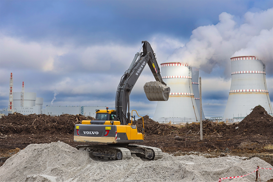 На территории сооружения будущих энергоблоков № 7 и 8 Ленинградской АЭС стартовало строительство насосной станции