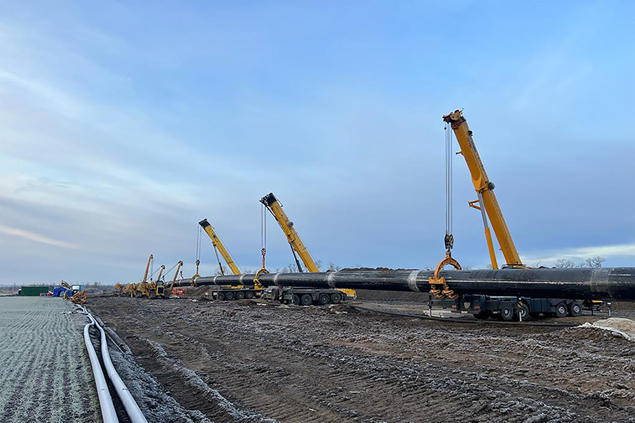 Компания «Газстройпром» применила инновационное российское покрытие «Кольчуга» для подводных переходов