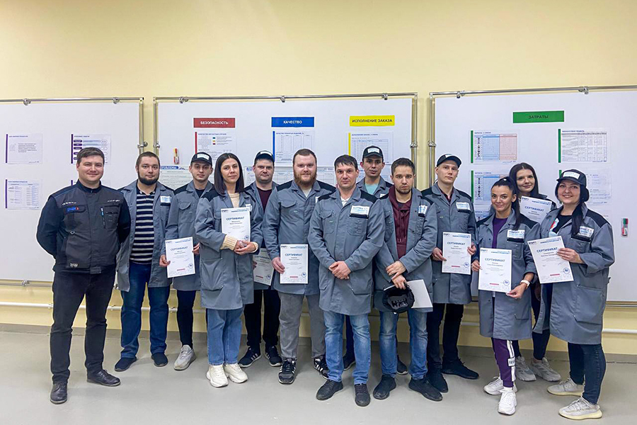 Сотрудники АО «Пензтяжпромарматура» побывали на учебно-производственной площадке «Фабрика процессов»