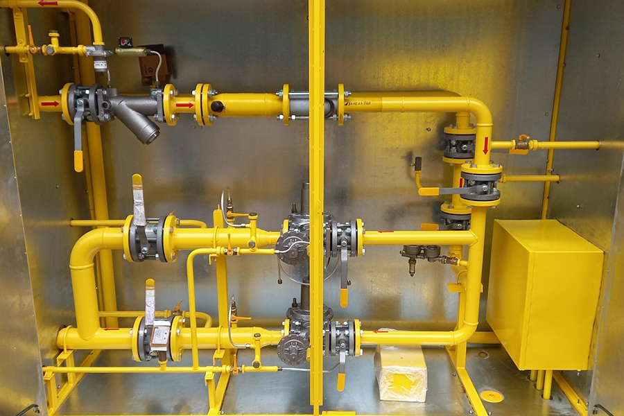 Компания «Газовик» поставила в адрес заказчика шкафной газорегуляторный пункт ГРПШ-04-2У1