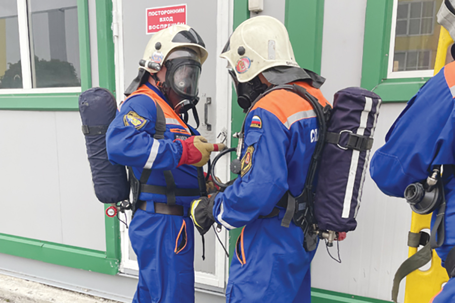 На заводе «Гусар» состоялись учебно-тренировочные мероприятия по пожарной безопасности.