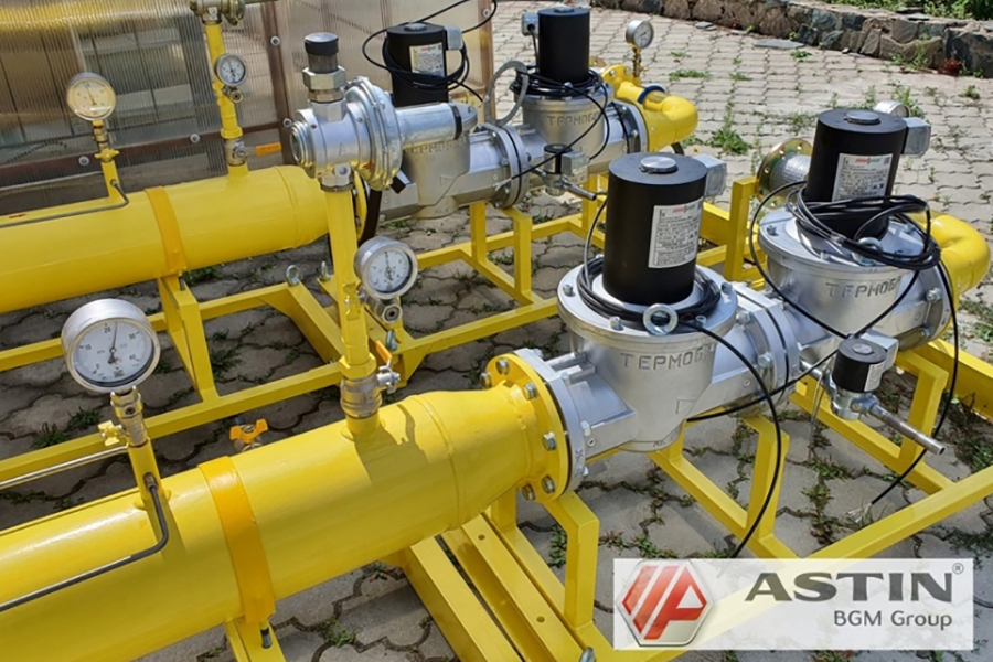 Компания «Астин групп» изготовила и поставила две газорегуляторные установки ГРУ-РС4-1У4