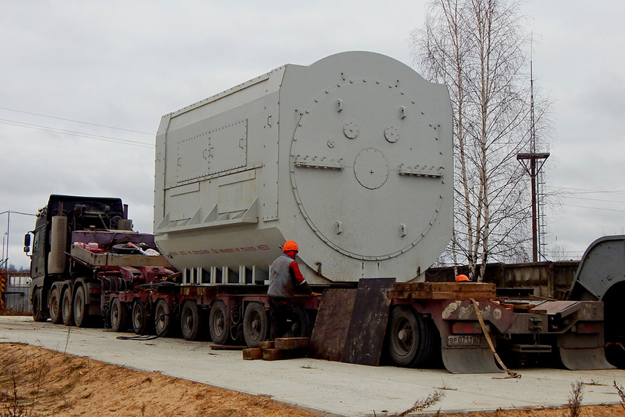 Завод «Элсиб» поставил статор нового турбогенератора на Смоленскую ТЭЦ-2