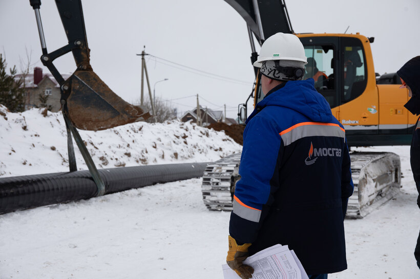 АО «Мосгаз» возводит газопровод высокого давления в Вороновском поселении