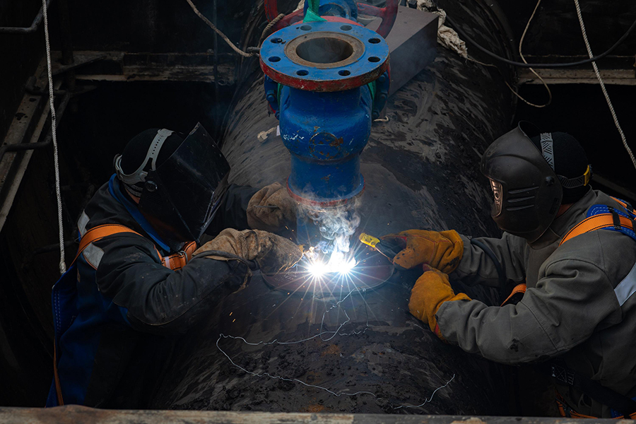Компания «Транснефть – Дальний Восток» осуществила ремонт запорной арматуры на технологических трубопроводах