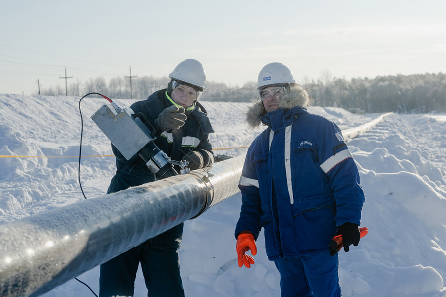 Компания «Газпромнефть-Восток» возвела новый нефтегазопровод на Урманском нефтегазодобывающем промысле