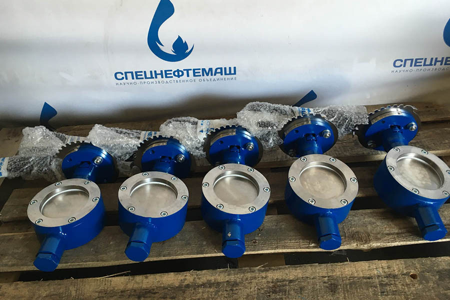 НПО «Спецнефтемаш» изготовило партию затворов СНМ 58070.100.10-2.4.04 для ООО «ТД «Сибирский цемент»
