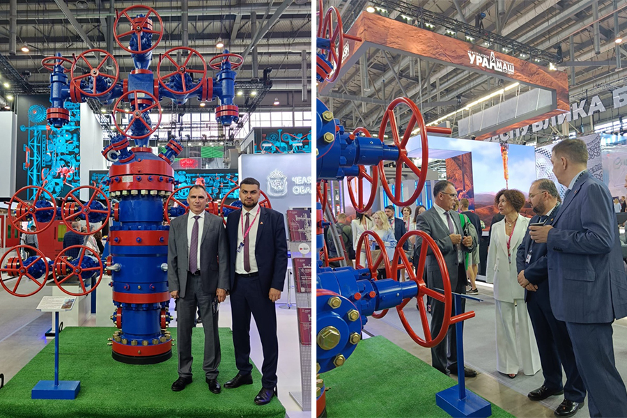 Компания «АНЕКО» представляет устьевую фонтанную арматуру на промышленной выставке «Иннопром»
