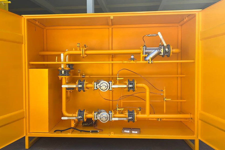 С площадки компании «Газовик» отгружен в адрес заказчика  газорегуляторный ГРПШ-03М-2У1.