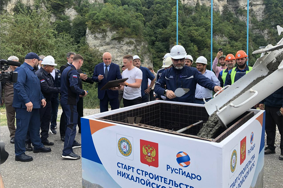 Компания «РусГидро» направит 15,5 млрд рублей на строительство Нихалойской ГЭС в Чеченской Республике