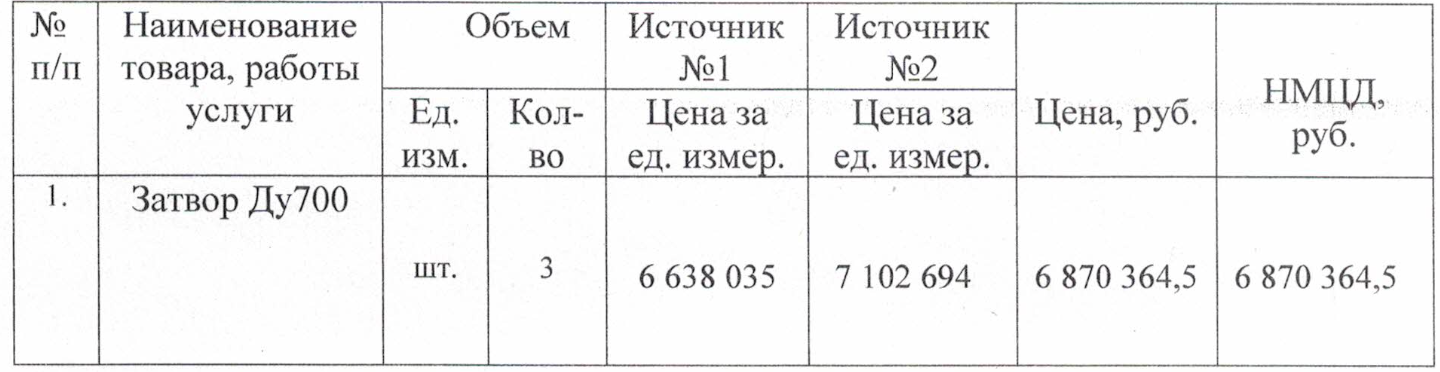 Компания «ГСР ТЭЦ» выступила организатором тендера на поставку затворов DN 700