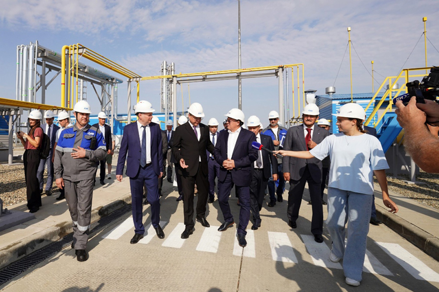 В пригороде Ставрополя возвели новую газораспределительную станцию «Ставрополь-4»