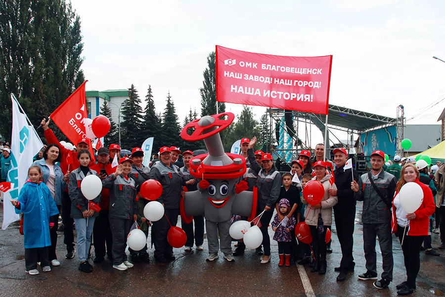В Благовещенске благодаря поддержке ОМК состоялся фестиваль профессий «ЗАВОДное лето»