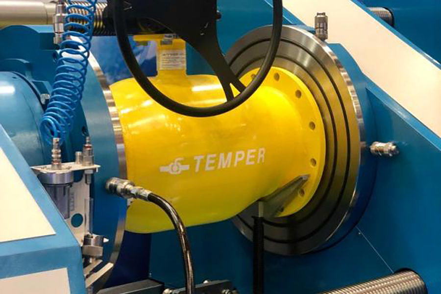 Фото недели: шаровые краны TEMPER применены при строительстве газовых сетей в Курганской области