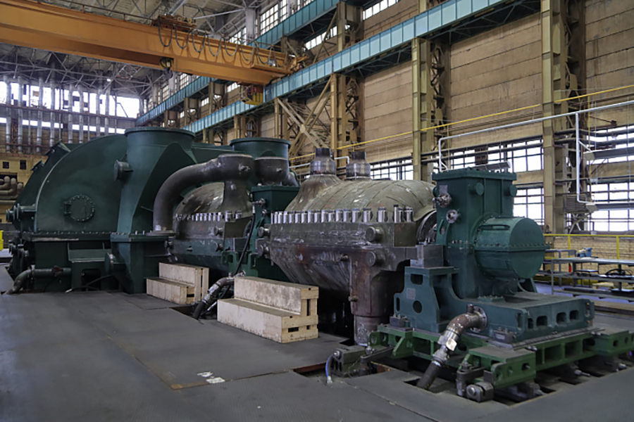 АО «Силовые машины» изготовило паровую турбину К-215-12,8 для Сургутской ГРЭС-1