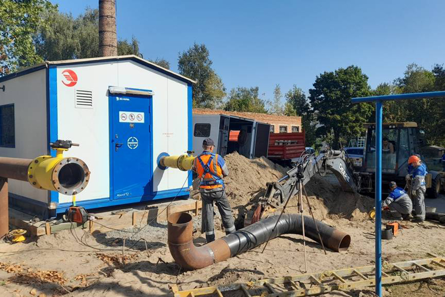 Специалисты АО «Газпром газораспределение Брянск» реконструировали газорегуляторный пункт в Клинцах