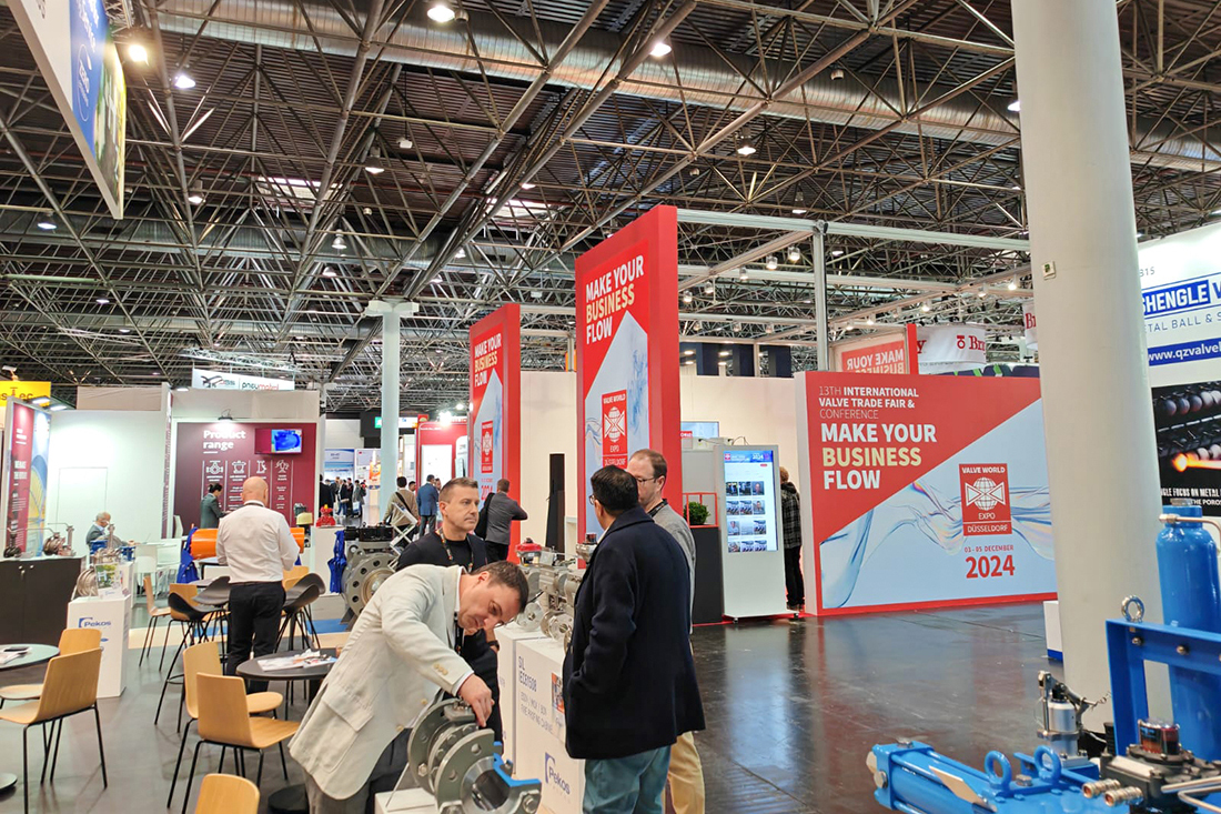Фоторепортаж медиагруппы ARMTORG с выставки Valve World Expo 2024 (Германия)