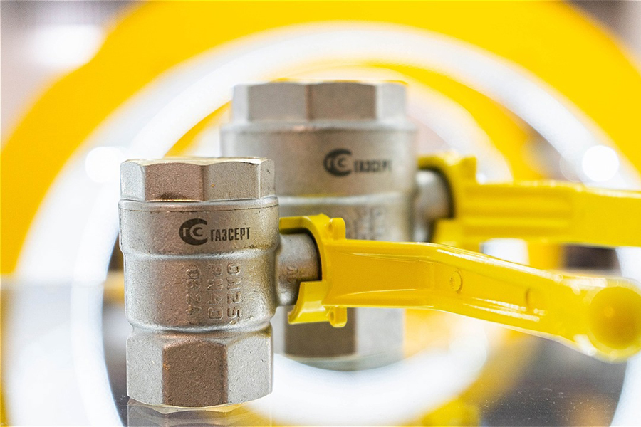 На латунные шаровые краны LD получен новый сертификат ГАЗСЕРТ