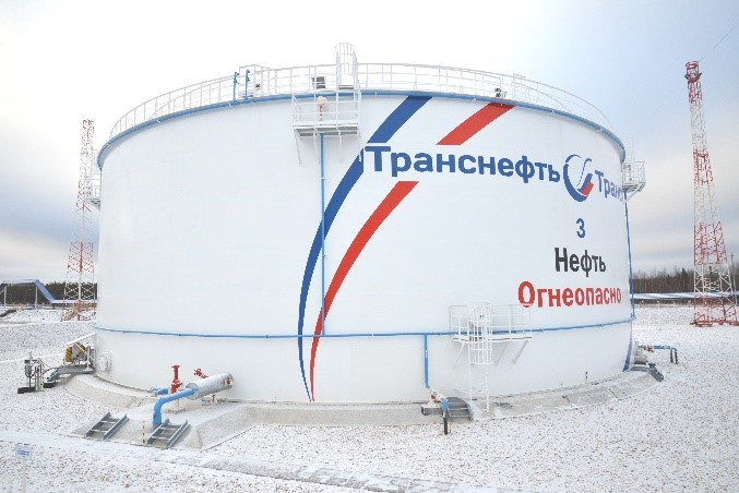 АО «Транснефть – Север» возвело вертикальный стальной резервуар на НПС «Ухта-1»