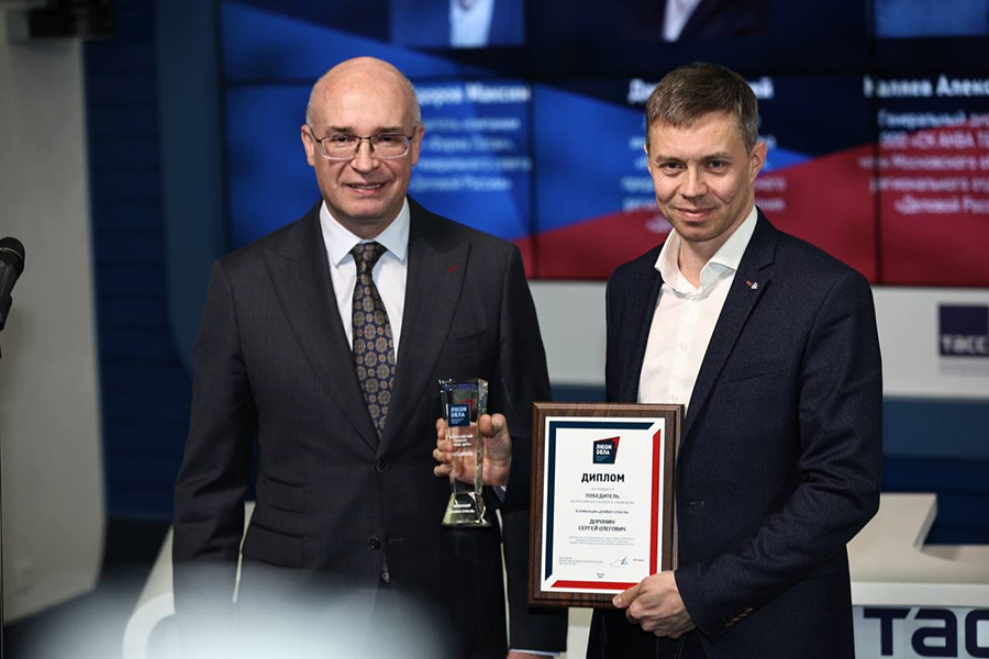 Директор ООО «Темпер» Сергей Доронин стал финалистом Всероссийского конкурса «Люди дела» в номинации «Драйвер отрасли»