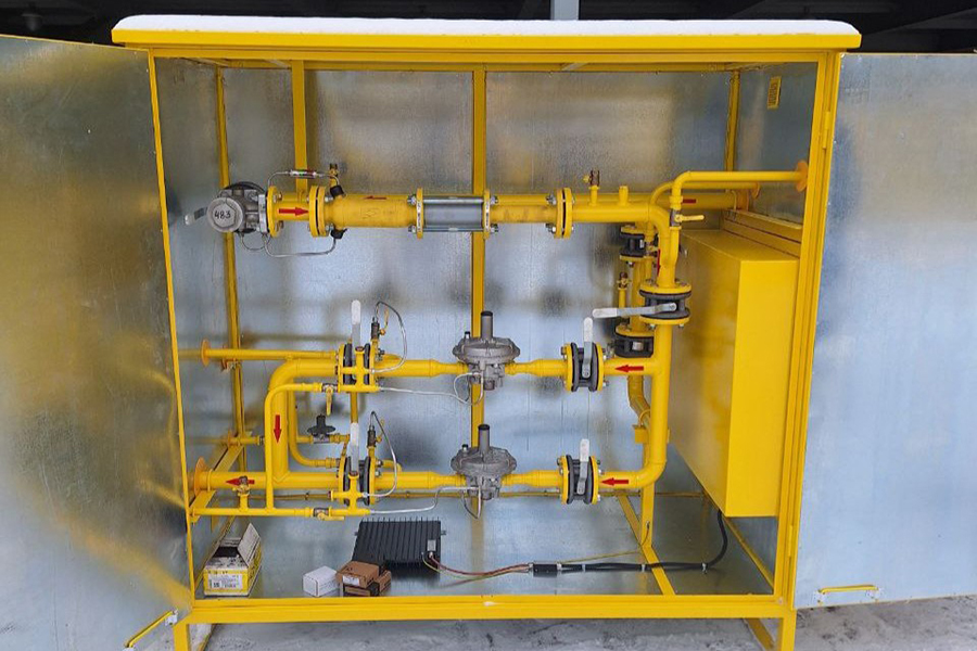 С площадки компании «Газовик» отгружен в адрес заказчика газорегуляторный пункт ГРПШ-FRG/2MB