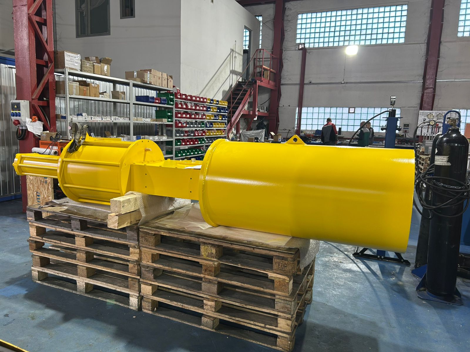 Компания «ТРУТОРК РУС» изготовила и поставила для объекта «Газпромнефти» пневматические приводы кулисного типа ПП