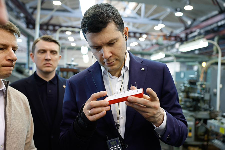 АО «Томский электромеханический завод им. В.В. Вахрушева» посетили министр промышленности и торговли РФ Антон Алиханов