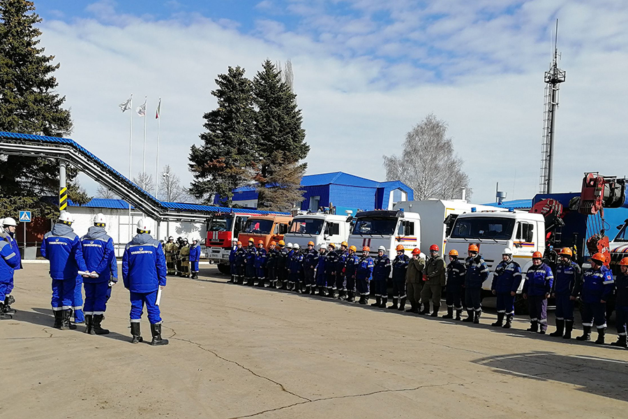 Специалисты «Транснефть – Прикамье» тренировались в устранении неисправности запорной арматуры на НПС «Калейкино»