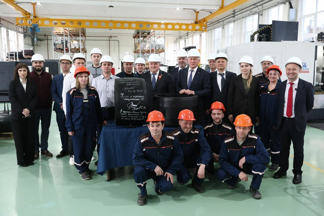 В Боровичах открыли завод по производству электросварных фитингов для газовой отрасли