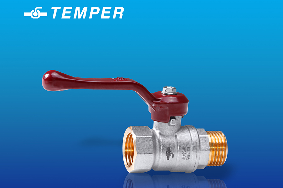 ООО «ТЕМПЕР» изменило способ маркировки латунных шаровых кранов TEMPER