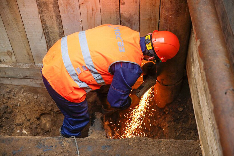Компания «Мосгаз» заменила более 2,1 км газовых сетей в Восточном административном округе Москвы