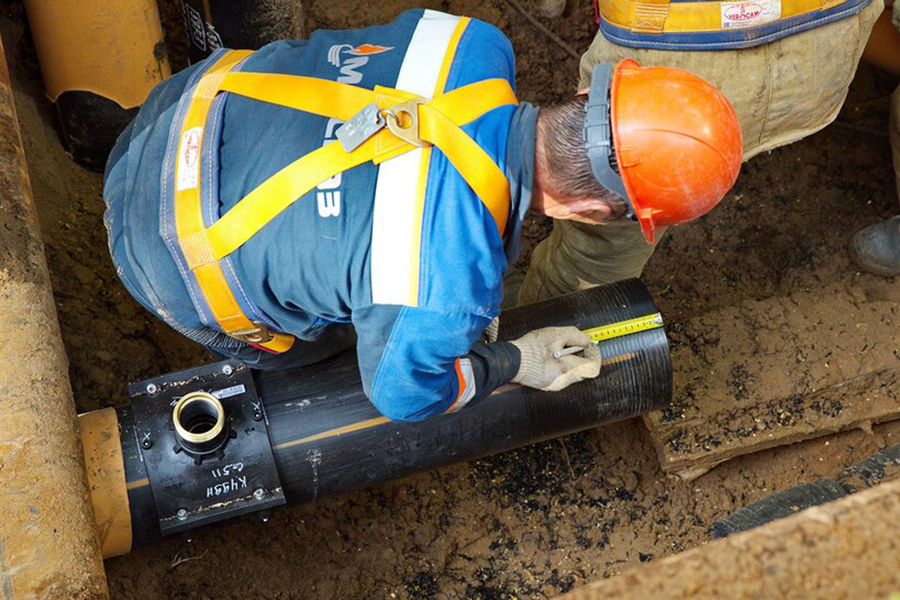 Компания «Мосгаз» реконструировала участок газопроводов низкого давления в районе Сокольники