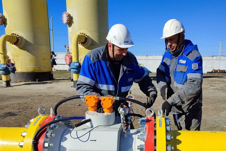 На газораспределительной станции в Южноуральске провели модернизацию оборудования