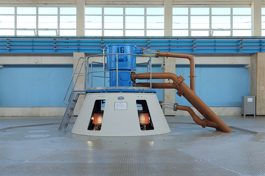 На Саратовской ГЭС завершена модернизация гидроагрегата № 16