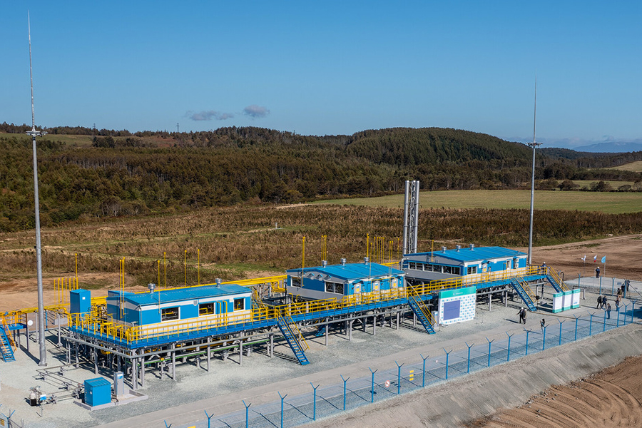 ПАО «Газпром» строит газопроводы-отводы и газораспределительные станции на Востоке России